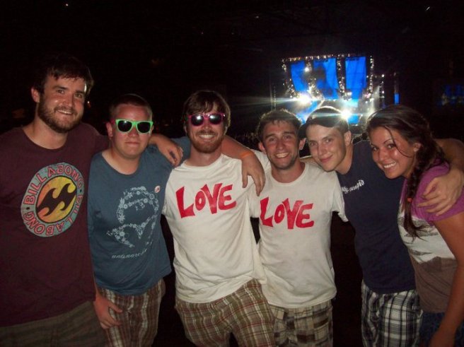 (Left to right) Will, Logan, Devon (me), Chris, James, Meghan